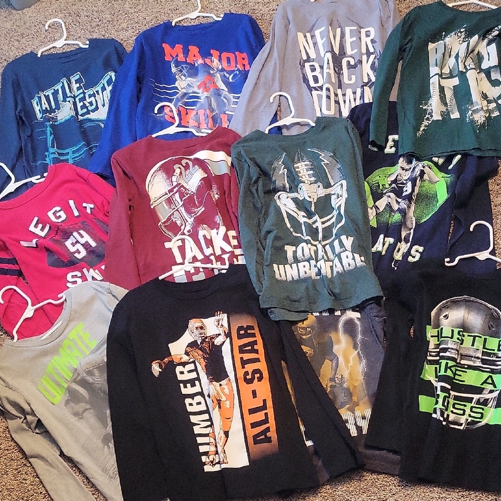 Kids Graphic Long Sleeve Shirt - Assorted Colors